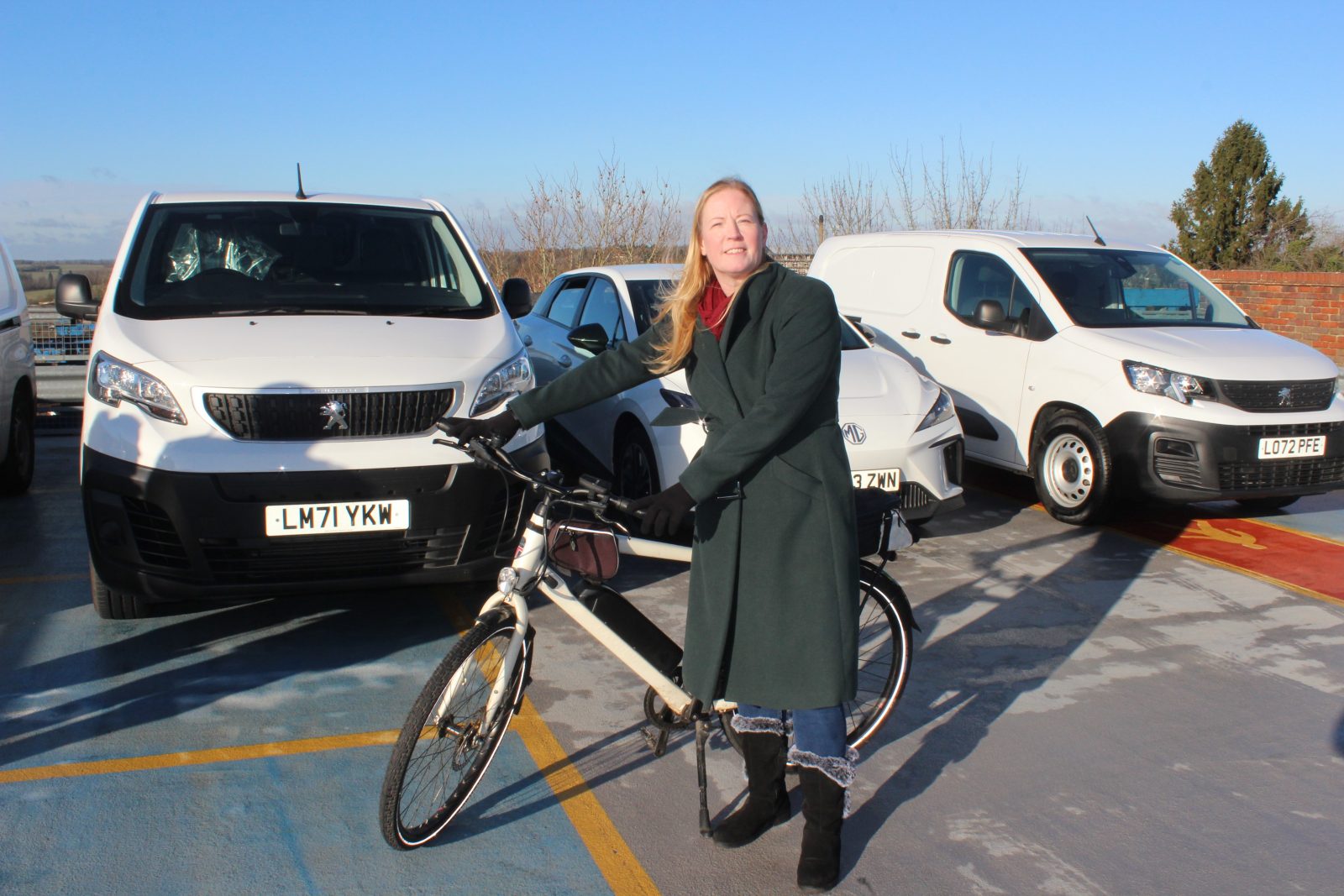 Parking services team go all-electric to cut emissions